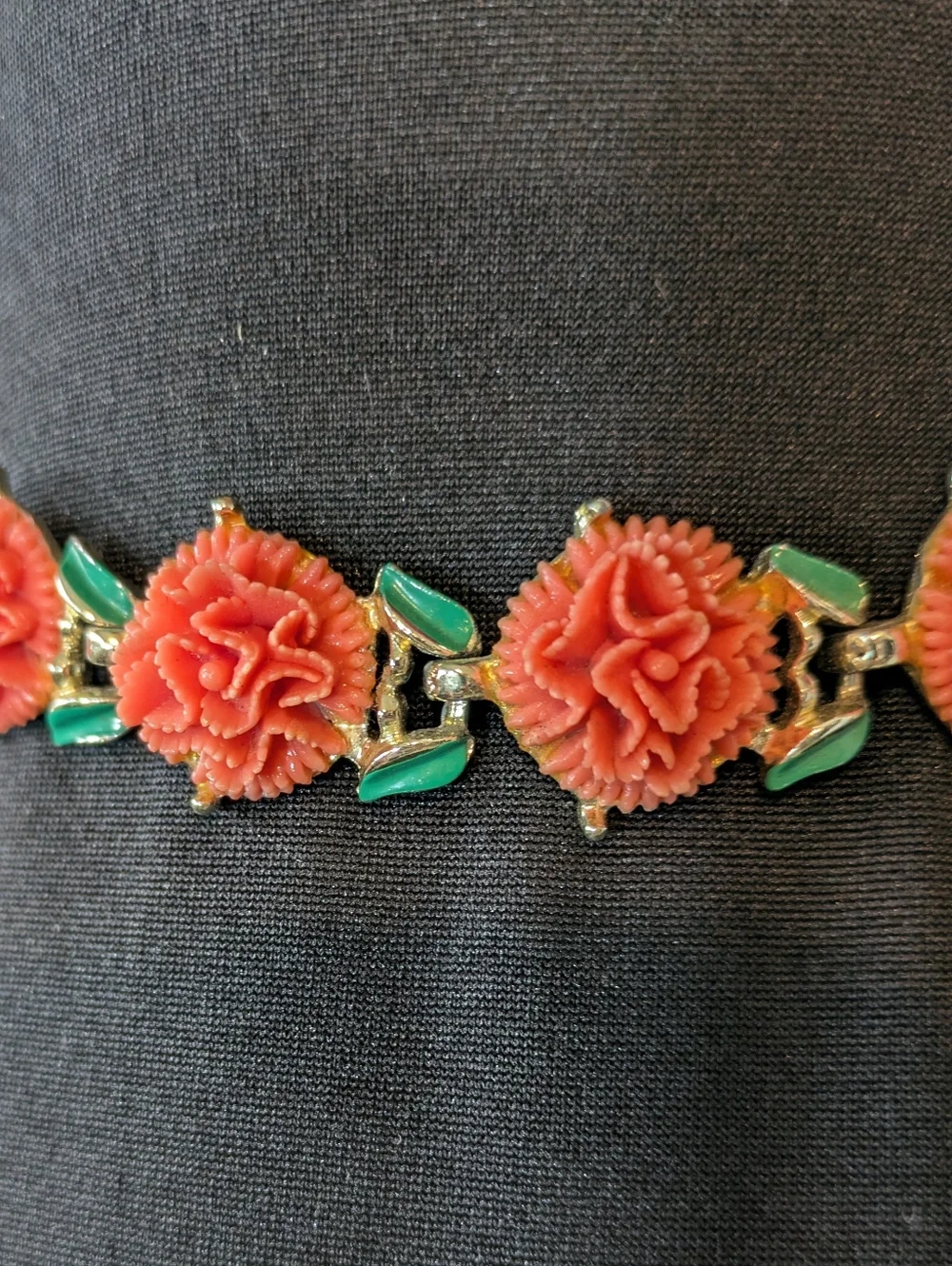 Vintage Floral Choker Necklace - Picture 4 of 5